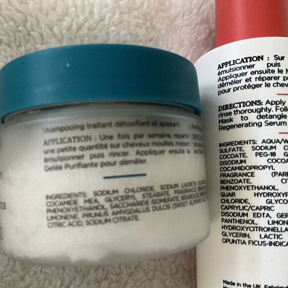 Christophe Robin LOT 2 Travel Cleansing Purifying Scrub + Regenerating Shampoo - Picture 6 of 8